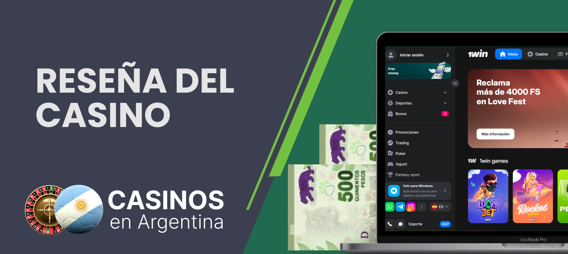 Evaluación detallada del operador en Argentina